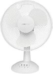 CLATRONIC Tischventilator VL 3602, &Oslash; 30cm, wei&szlig;, oszillierend, 40 W