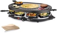 PRINCESS Raclette-Grill 162700, 1200 W, 8 Personen