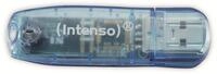 INTENSO USB-Stick Rainbow Line 3502450 USB 2.0 4GB blau/transparent