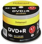 INTENSO DVD+R Spindel, 50 St&uuml;ck
