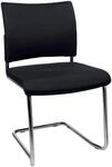TOPSTAR Besucherstuhl Visit 20 Polster schwarz 2er Pack