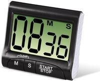 XAVAX K&uuml;chentimer Countdown, schwarz