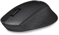 LOGITECH Funkmaus M330 Silent Plus, optisch, 1000 dpi, schwarz