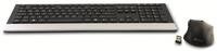 MEDIARANGE Funk-Tastatur- und Maus-Set MROS105, QWERTZ, schwarz-silber