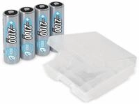 ANSMANN NiMH-Mignon-Akku, maxE, 2100 mAh, 4 St&uuml;ck, mit Batterienbox