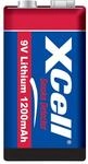 XCELL Lithium 9V-Block 1200 mAh