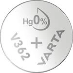 VARTA Knopfzelle Silver Oxide, 362 SR58, 1.55V, 10 St&uuml;ck