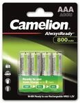CAMELION NiMH-Micro-Akku AlwaysReady, 800 mAh, 4 St&uuml;ck
