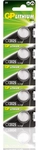 GP Knopfzelle, CR2025, Lithium, 3 V, 5 St.