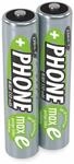 ANSMANN NiMH-Micro-Akku Phone maxE, 550 mAh, 2 St&uuml;ck