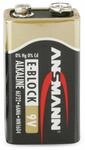 ANSMANN 9V-Blockbatterie, XPower, 550mAh