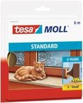TESA tesamoll&reg; STANDARD I-Profil Schaumstoffdichtband, 9 mm x 6 m, braun