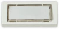 HEIDEMANN Klingeltaster 70182, reinwei&szlig;, 25x60x13 mm