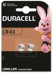 DURACELL Alkaline-Knopfzelle LR43, V12GA, 1.5V, Electronics, 2 St&uuml;ck