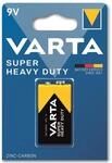 VARTA Batterie Zink-Kohle, E-Block, 6F22, 9V, Superlife, 1 St&uuml;ck