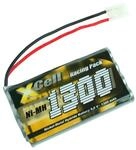 XCELL Ni-MH Akku 114363 RC-Pack, 9,6 V, 1300mAh, L4x2