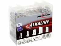 Ansmann 1520-0004, ANSMANN Batteriebox 35 inkl. Alkaline-Batterien Sortiment