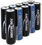 ANSMANN Lithium-Batterie, INDUSTRIAL, Micro, 10 St&uuml;ck