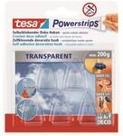 TESA Powerstrips&reg; transparent, Deco-Haken 58900-00013-20