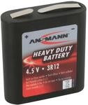 ANSMANN Flachbatterie 3R12, Zink-Kohle, 4,5 V, 2000mAh