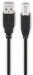 GOOBAY USB 2.0 Hi-Speed Kabel 68900, A/B, 1,8 m, schwarz