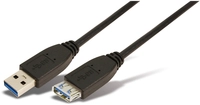 LOGILINK USB3.0-Verl&auml;ngerungskabel, 2 m, schwarz, CU0042