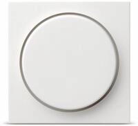 GIRA Bedienelement Drehdimmer System 55, 065003, reinwei&szlig;, gl&auml;nzend