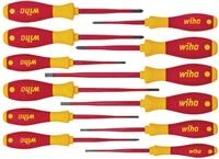 WIHA Schraubendreher-Set, 41003, SoftFinish&reg; electric slimFix, 12-tlg.
