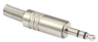 S-IMPULS Klinkenstecker, 3,5 mm, stereo, Metall