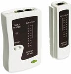 GOOBAY Netzwerk-Kabeltester 68856, CAT.5/6, ISDN