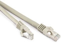 S-IMPULS RJ45 Patchkabel S/FTP (PIMF), m. CAT.7 Rohkabel, 15 m, grau