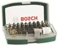 BOSCH Schrauberbit-Set, 32-teilig mit Farbcodierung