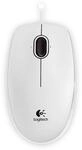 LOGITECH USB-Maus B100, optisch, 800 dpi, wei&szlig;