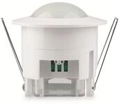 V-TAC Einbaubewegungsmelder VT-5090, 360&deg;, IP20, wei&szlig;