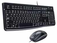 Logitech 920-002540, LOGITECH USB-Tastatur- und Maus-Set MK120, schwarz
