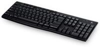 LOGITECH Funk-Tastatur K270, Unifying, schwarz