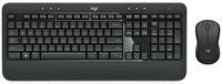 LOGITECH Funk-Tastatur- und Maus-Set MK540, Unifying, 1000 dpi