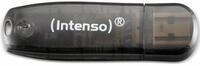 INTENSO USB-Stick Rainbow Line 3502470 USB 2.0 16GB schwarz/transparent