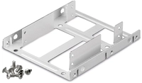 GOOBAY Einbaurahmen f&uuml;r 2x 6,35 cm (2,5")-Festplatten
