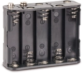 GOOBAY Batteriehalter, 10x Mignon, Clipanschluss