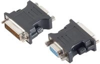 S-IMPULS DVI-D (24+1) Adapter VGA-Buchse PVC schwarz
