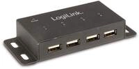 LOGILINK USB-Hub aus Metall UA0141A, 4-port