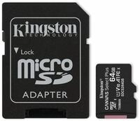 KINGSTON MicroSD-Card Canvas Select Plus, 64 GB KINGSTON MicroSD-Card Canvas Select Plus, 64 GB