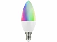 TINT 404019B, TINT LED-Lampe MüLLER LICHT E14, 4.9 W, 470 lm, EEK G, Kerze, RGB,