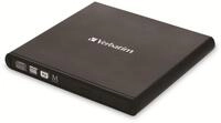 VERBATIM USB 2.0 Laufwerk, 8x/6x/24x, Slimeline, M-DISC