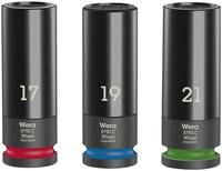 WERA Steckschl&uuml;sseleinsatz-Set, 05004595001, Wheel Impaktor C Set 1, 3-teilig
