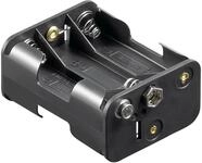 GOOBAY Batteriehalter, 6x Mignon, Clipanschluss