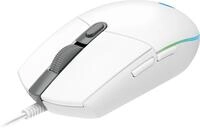 LOGITECH Gamingmaus G102 Lightsync wei&szlig;