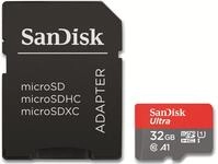 SANDISK microSDHC Speicherkarte Ultra, 32 GB, UHS-I
