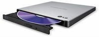 LG Slim DVD-Brenner GP57ES40, 24x, USB, portable, schwarz-silber